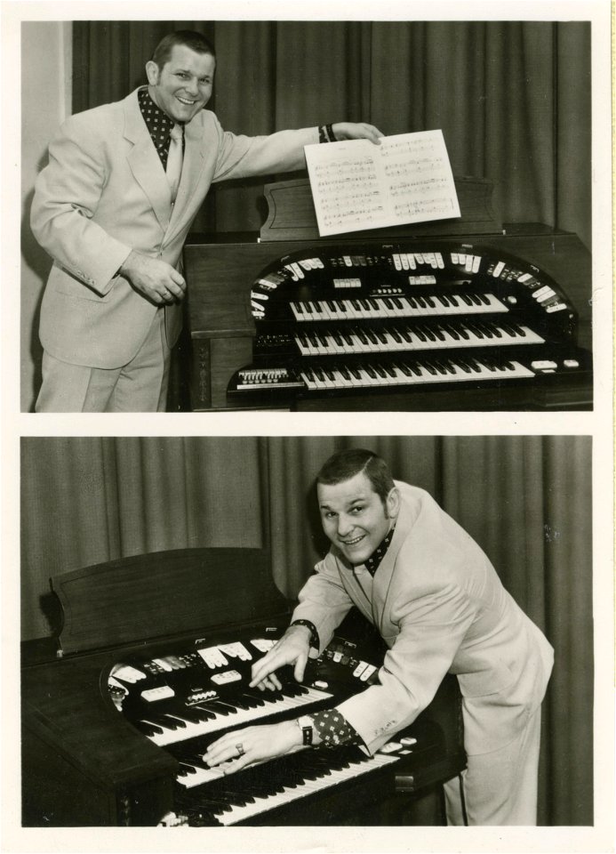 Siegfried Kaiser, Pianist & Organist, RPPC