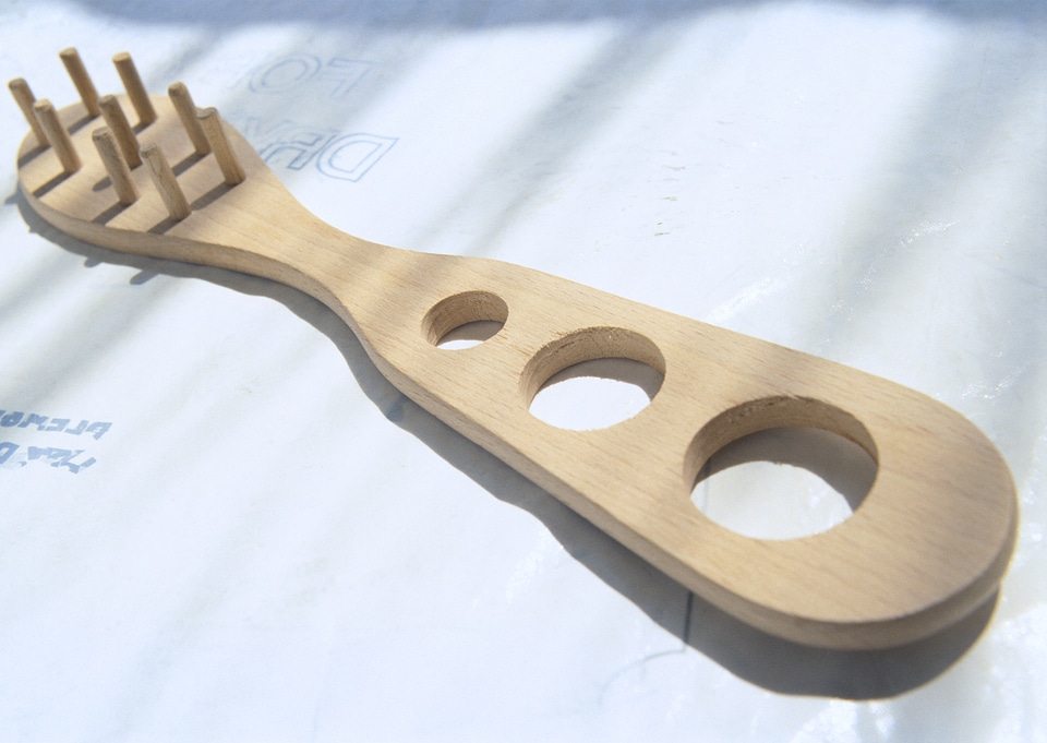 wooden kitchen tool for meat