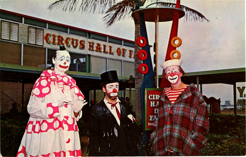 Clowns At The Circus Hall Of Fame