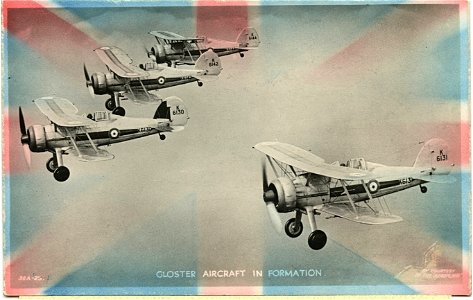 Glosser Aircraft In Formation photo