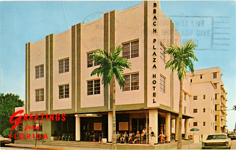 Beach Plaza Hotel, Miami Beach, Florida