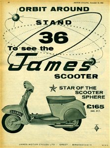 JAMES Scooter 1961 photo