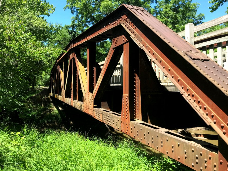 Steel Bridge over Sand Creek Built in 1926