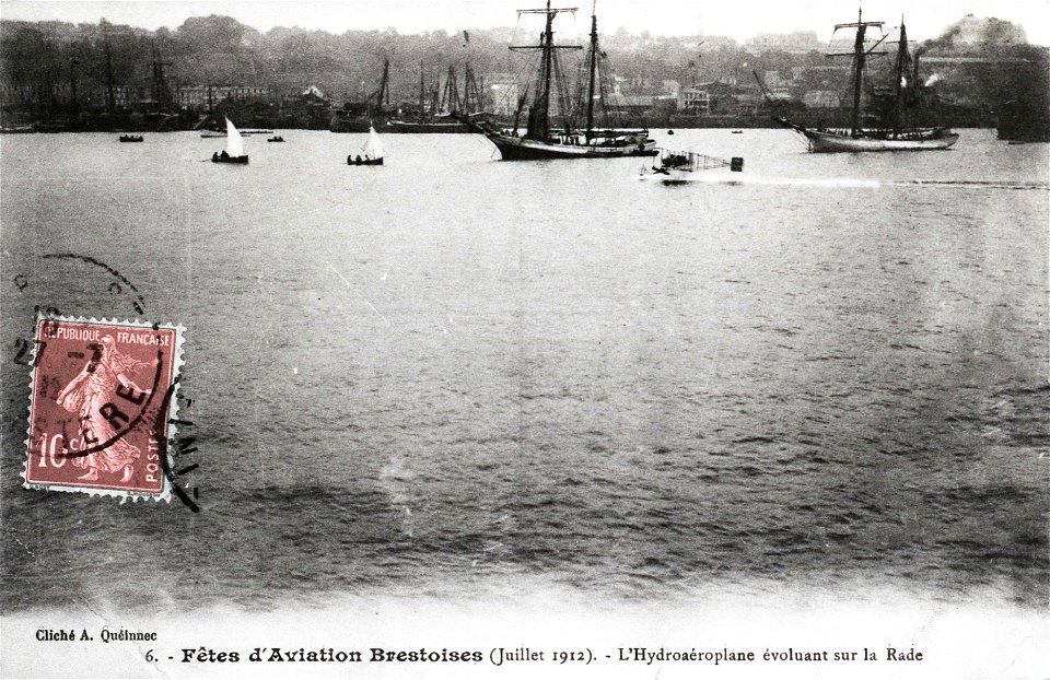 Brest carte postale ancienne