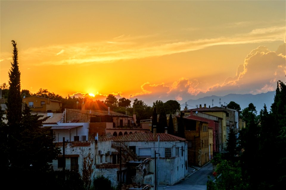 03-07-2018 Posta de sol des de casa