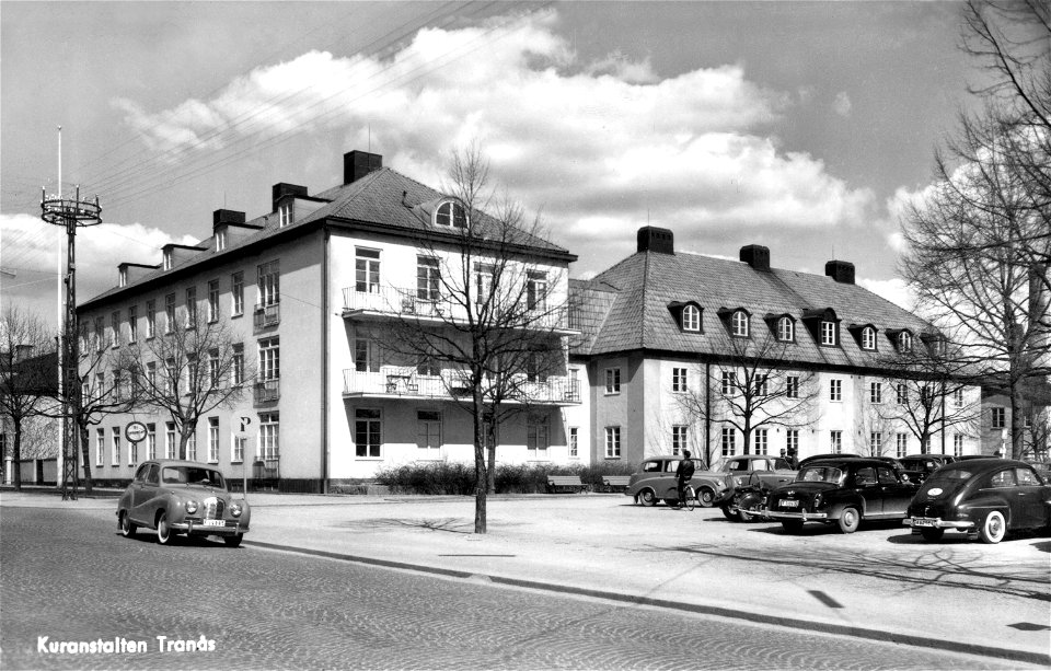 004 Storgatan vid kuranstalten 1955