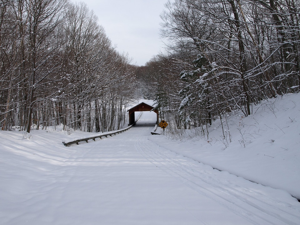 Covered Bridge on Pierce Stocking Drive