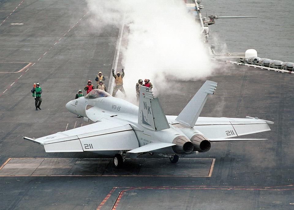 Launch an FA-18E Super Hornet