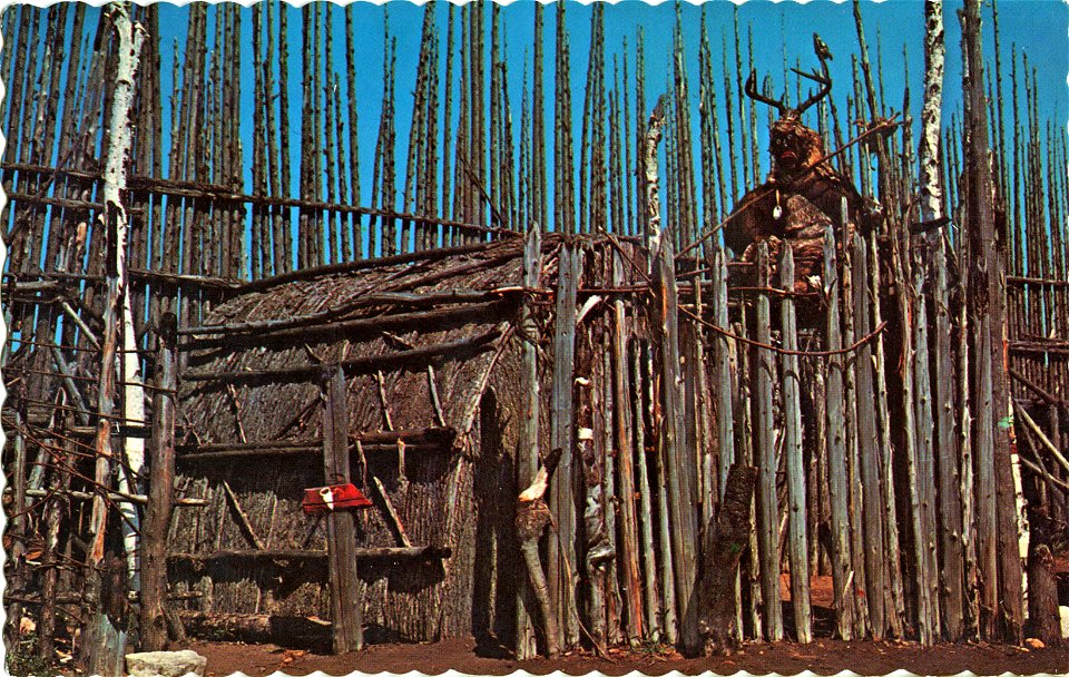 Medicine Man's House, Huron Indian Village, Ontario