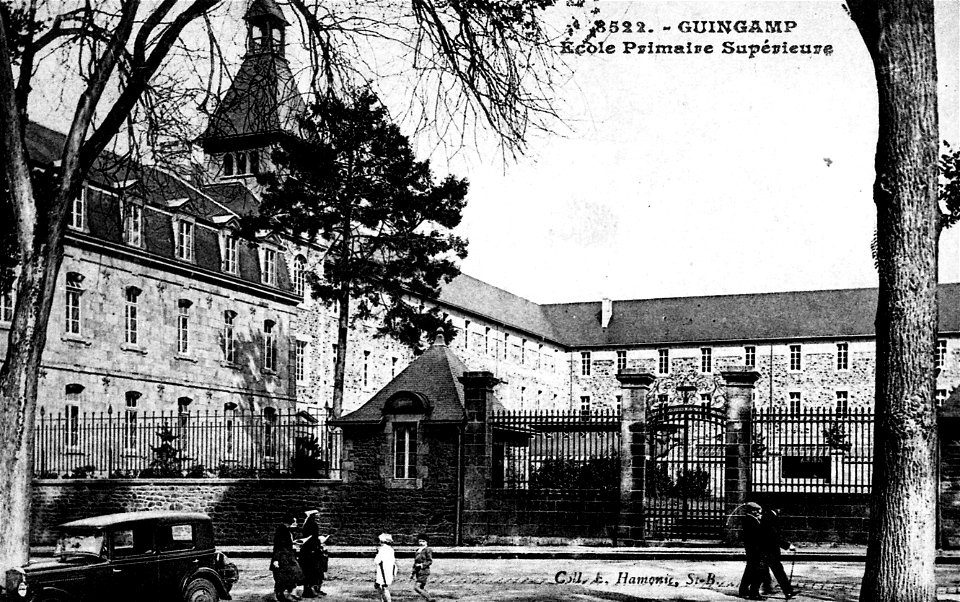 Gingamp, CPA carte postale ancienne 1950