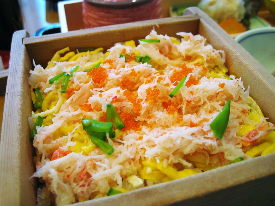 The Crab Chirashi - Japanese Food