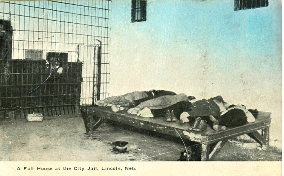 Full House At The City Jail, Lincoln, Nebraska