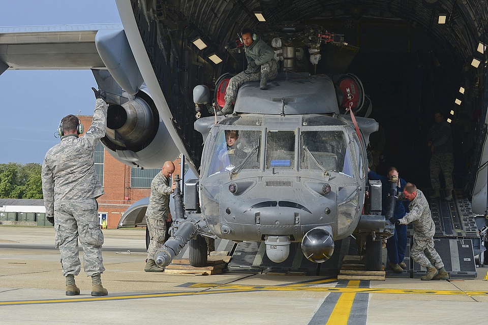 Airmen from the 748th Aircraft Maintenance Squadron