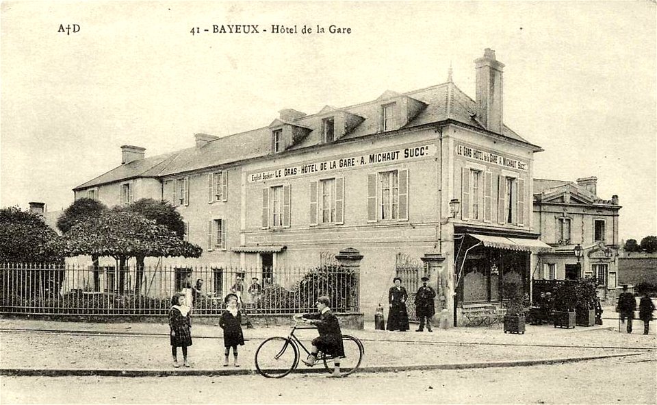 Bayeux.Hôtel de la Gare
