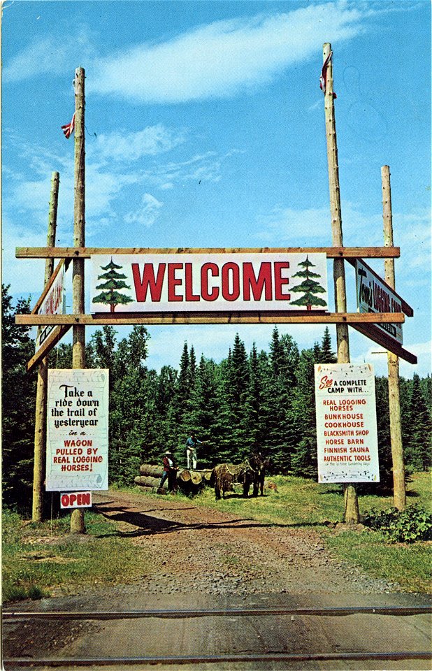 Tom's Logging Camp & Museum And Tom's Northwest Co trading Post, Duluth, Minnesota