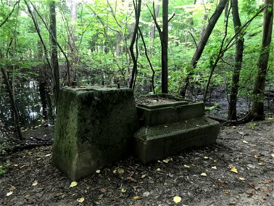 Remnants of an old Gate on the Railroad