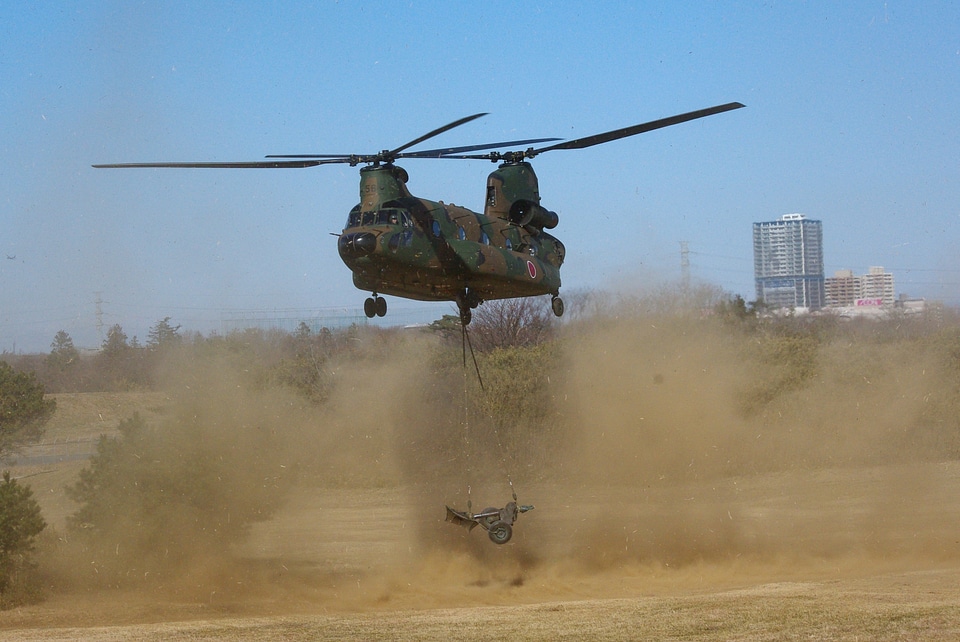 Boeing CH-47 Chinook Aircraft model
