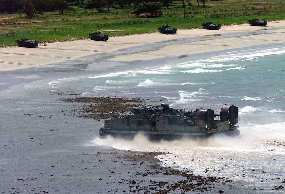 US. Navy Landing Craft Air Cushion