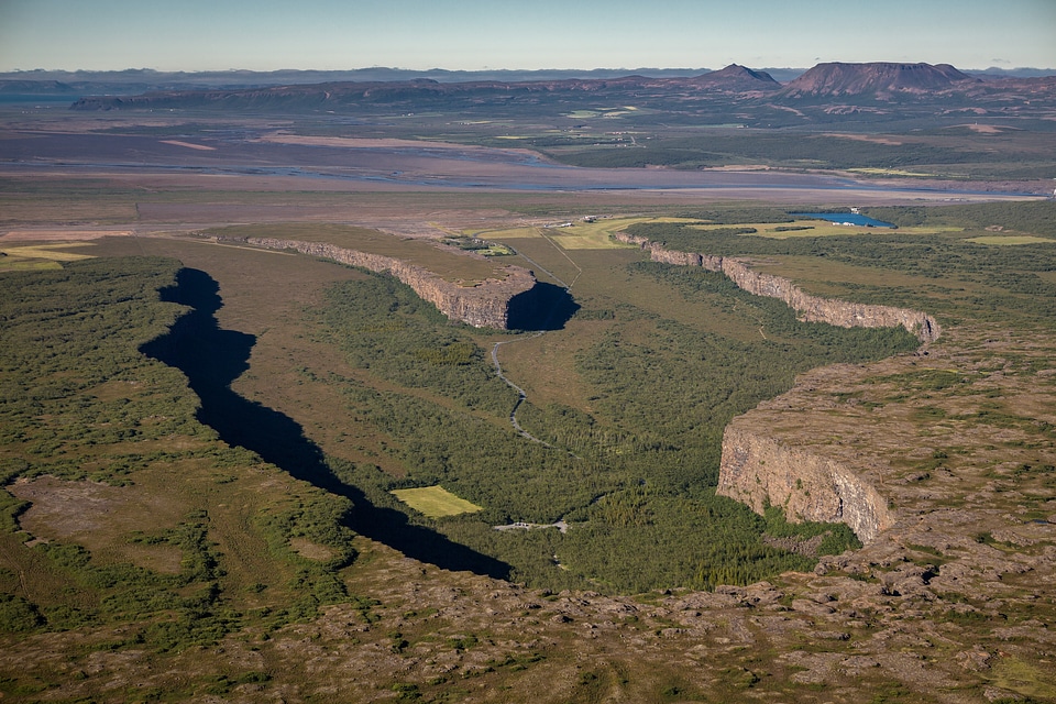 Icelandic landscapes Green Valley