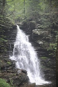 Waterfalls in Ricketts Glen State Park