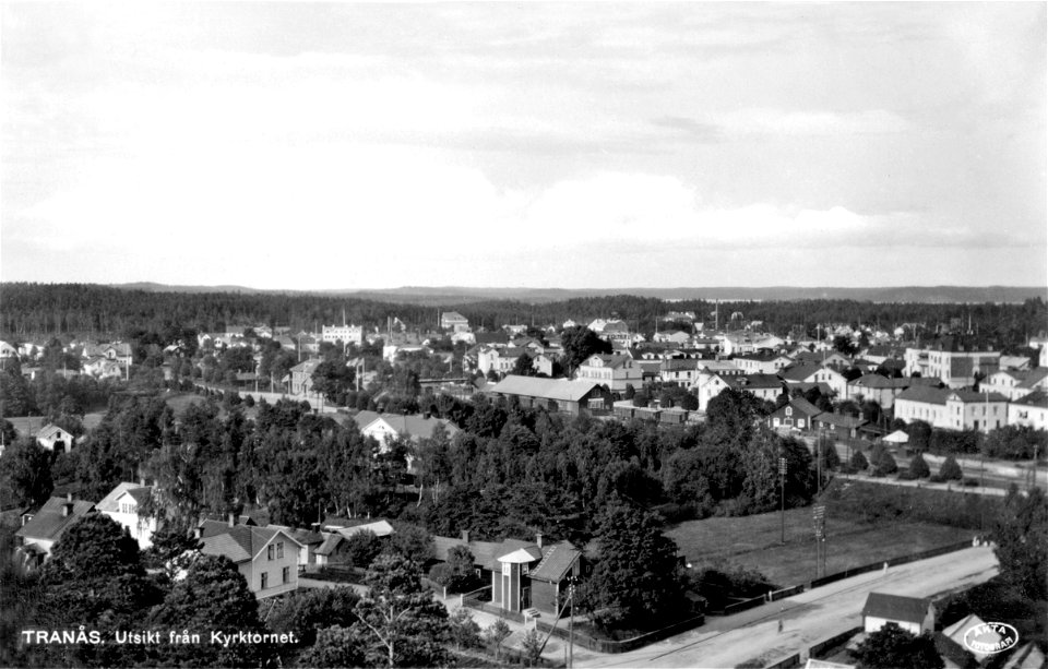 154 Utsikt från kyrktornet 1931