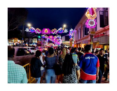 Little india - congestions everywhere