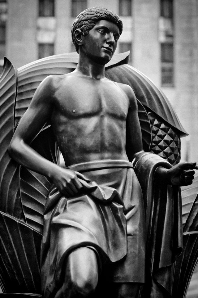 Youth by Paul Manship, Rockefeller Center, NYC [6312]