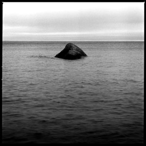 Dark rock photo