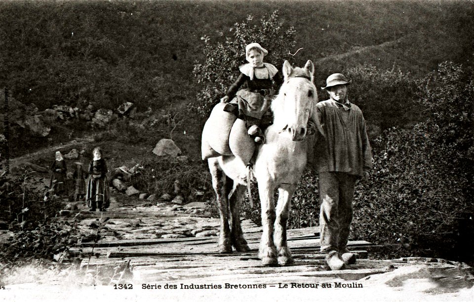 Paysans Breton vers 1900