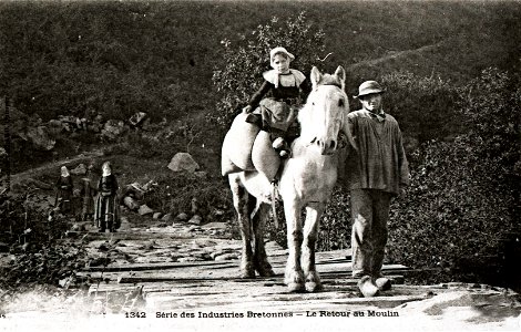 Paysans Breton vers 1900 photo