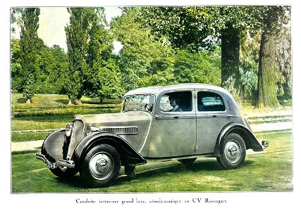 10 CV Rosengart grand luxe 1937 photo