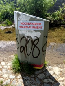 HOCHWASSER WARN-ELEMENT