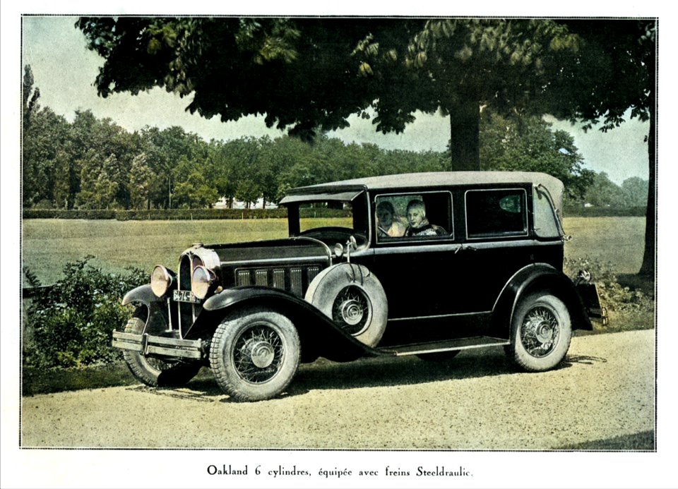 OAKLAND SIX 6 cylindres