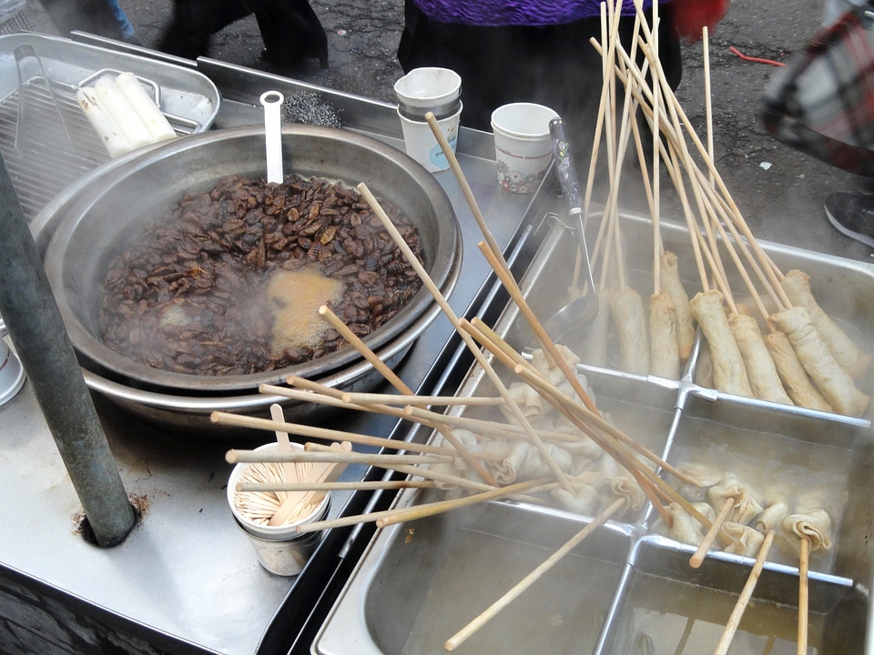 Street Snack food in Seoul, Korea