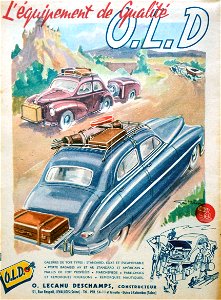 Publicité automobile 1930 photo