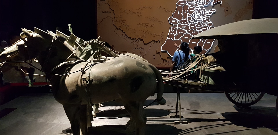 The Terracotta Army and Horses of Xian in China