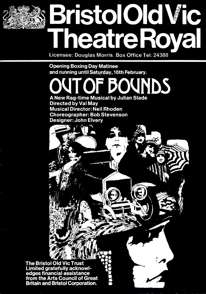 Bristol Old Vic Programme, December 1973 to February 1974