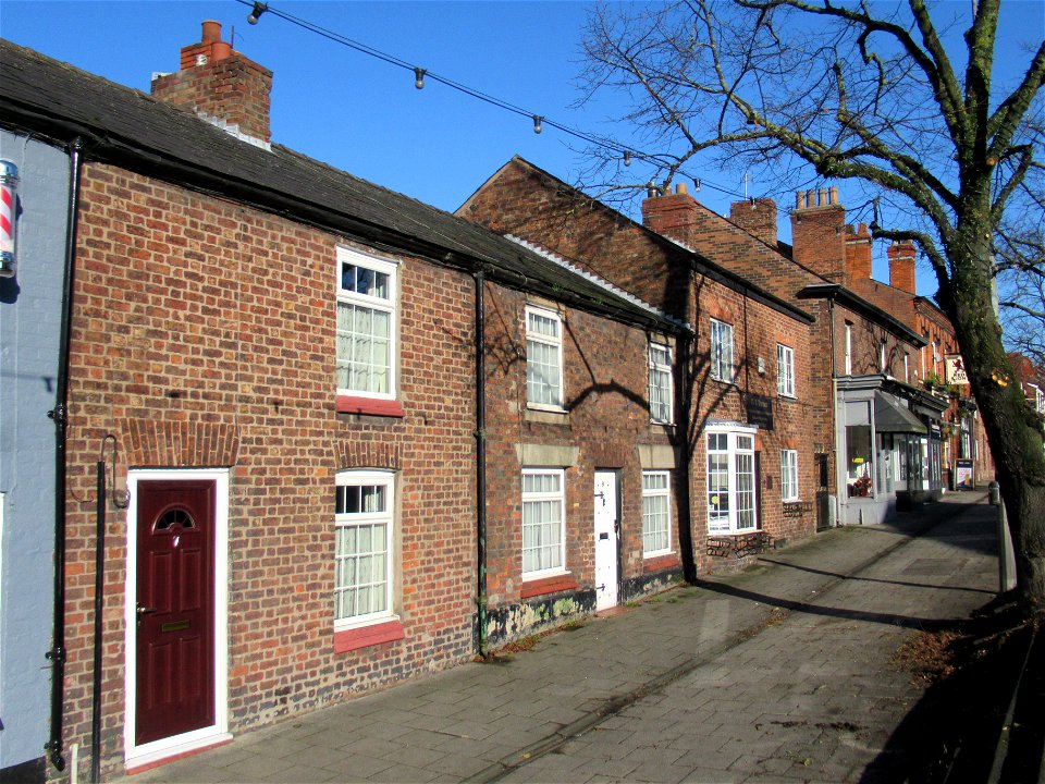 Frodsham terraces photo