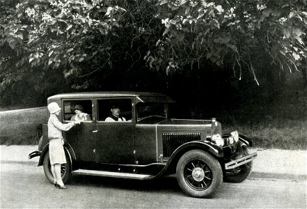 Automobile BERLIET 6 cylindres 11 CV 1928 carrosserie Weymann. photo