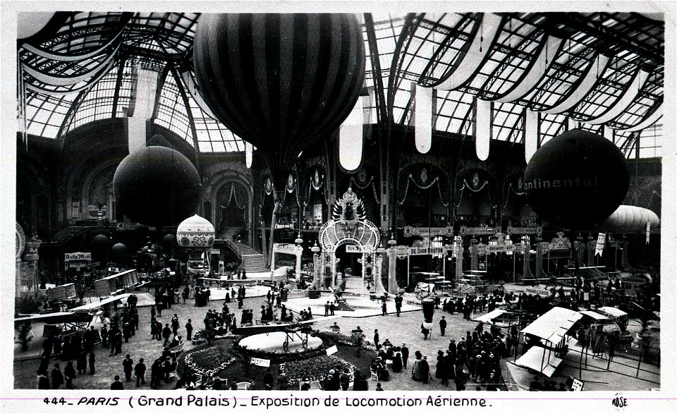 Salon de locomotion aérienne Grand Palais Paris 1909