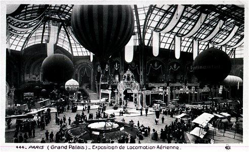 Salon de locomotion aérienne Grand Palais Paris 1909