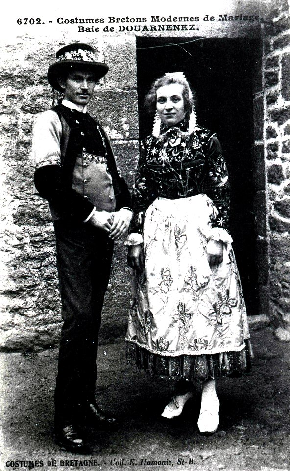 Mariage à DOUARNENEZ vers 1900
