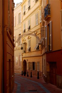 Street on the Rock Monaco photo