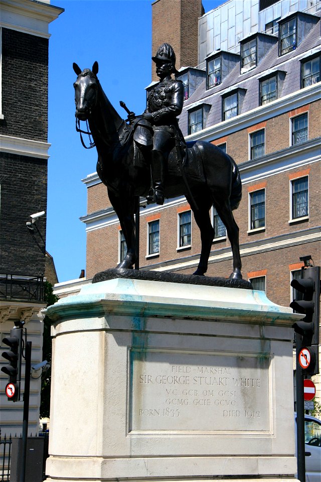 Field Marshal Sir George White Statue, London W1