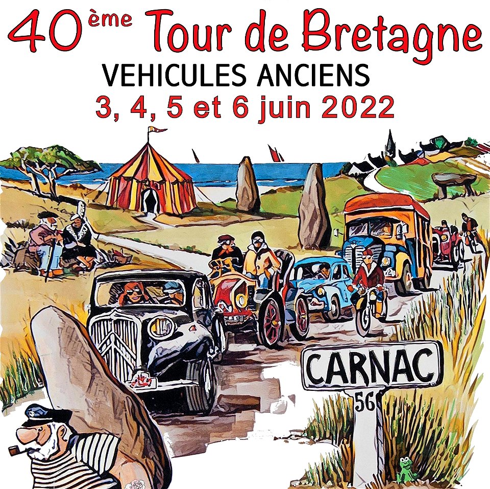 Affiche Tour de Bretagne ABVA 2022