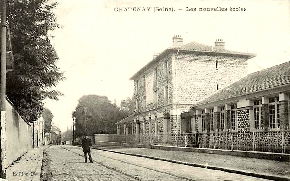 Châtenay-Malabry.Les nouvelles écoles