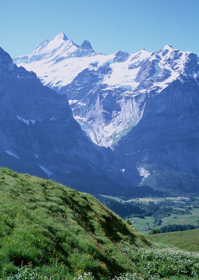 Matterhorn peak in sunny day