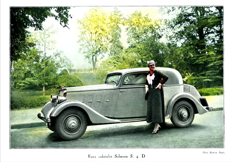 Faux cabriolet Salmson S4D