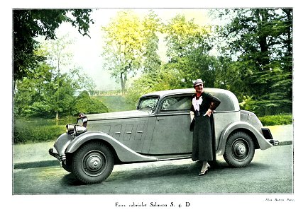 Faux cabriolet Salmson S4D
