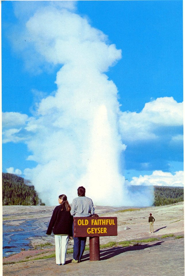 Old Faithful Geyser, Yellowstone National Park